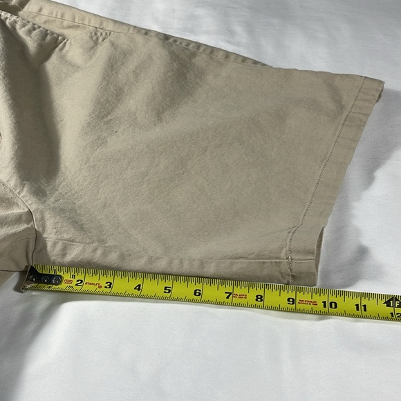 Old Navy mens khaki Ultimate Slim flat front 9.5" inseam chino shorts- size 38 - Picture 9 of 10